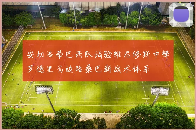 安切洛蒂巴西队试验维尼修斯中锋罗德里戈边路桑巴新战术体系